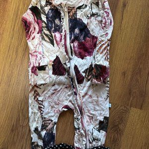 Posh Peanut Rose Footie 18-24 Months